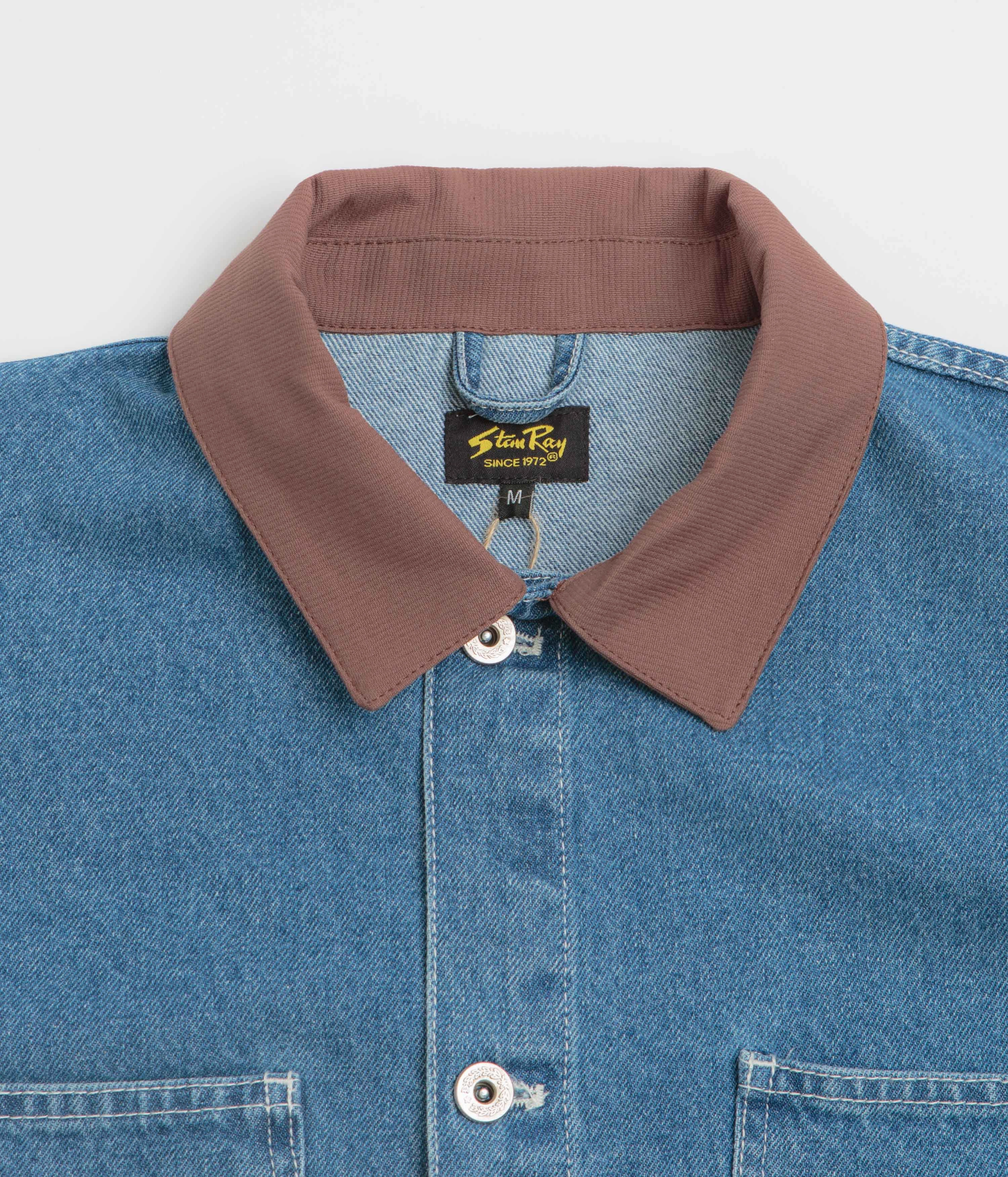 Promote Stan Ray Coverall Jacket - 70'S Stone Denim