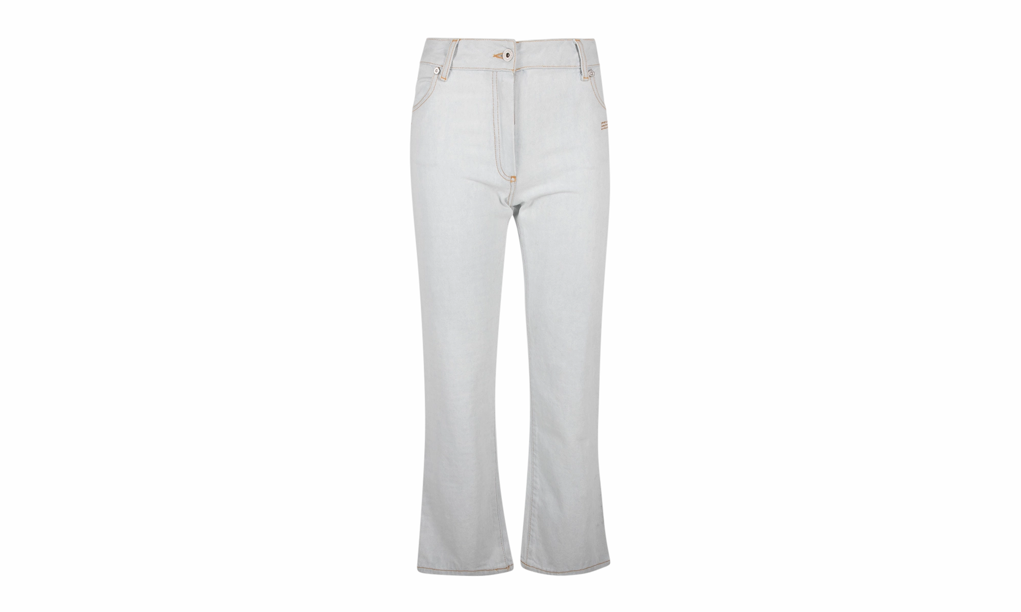 Essential Layer Work Ready Neutral Cropped Leg Jeans "Light Blue"