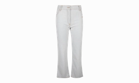 Essential Layer Work Ready Neutral Cropped Leg Jeans "Light Blue"