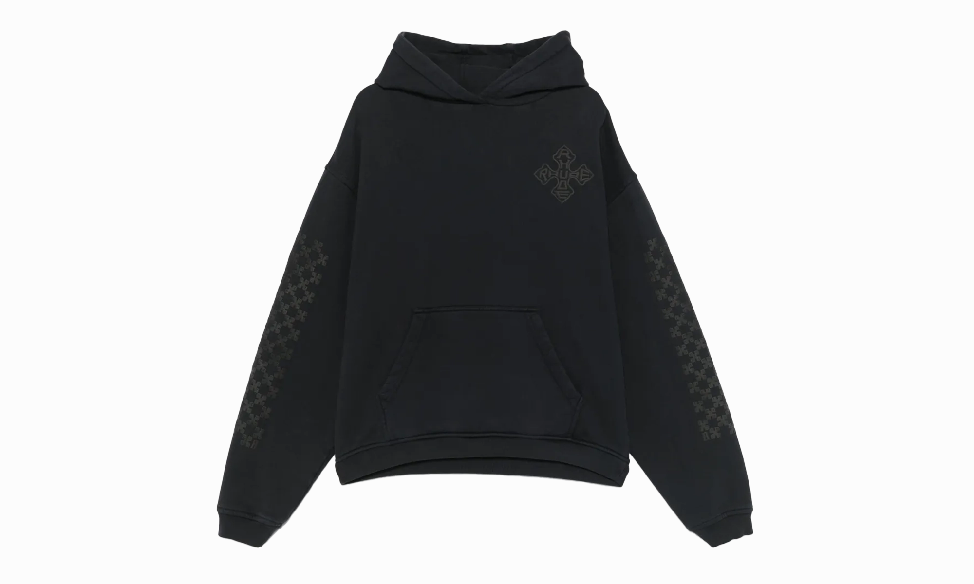 CROSS LOGO HOODIE VTG "Black"