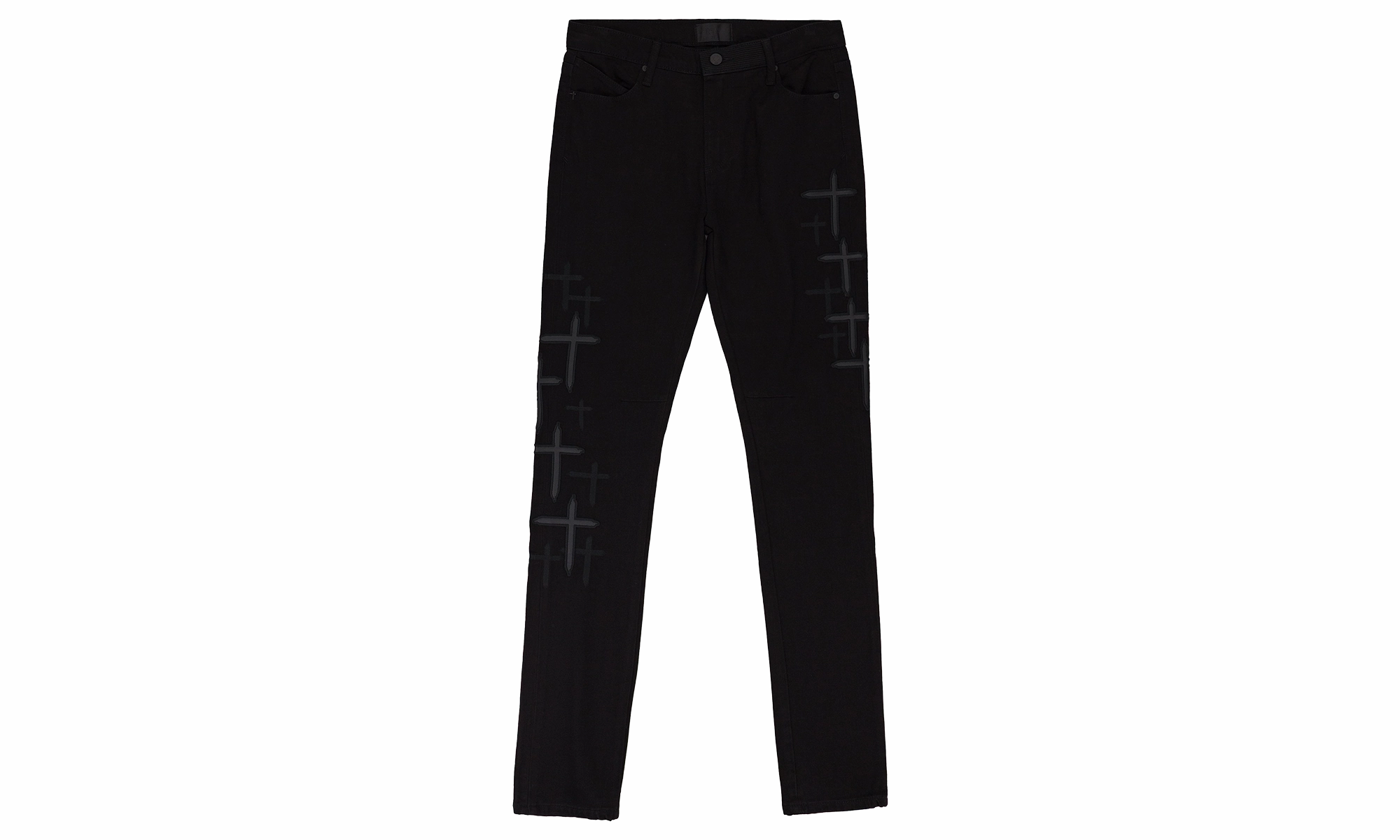 CROSS PATCHES SKINNY JEANS "Black" Traveler Gear Summer Vibes Fashion Lover