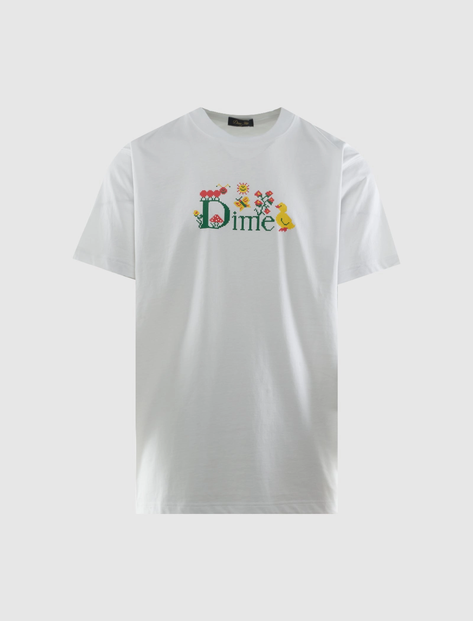 ConvertibleCollarSystem CROSS STITCH T-SHIRT