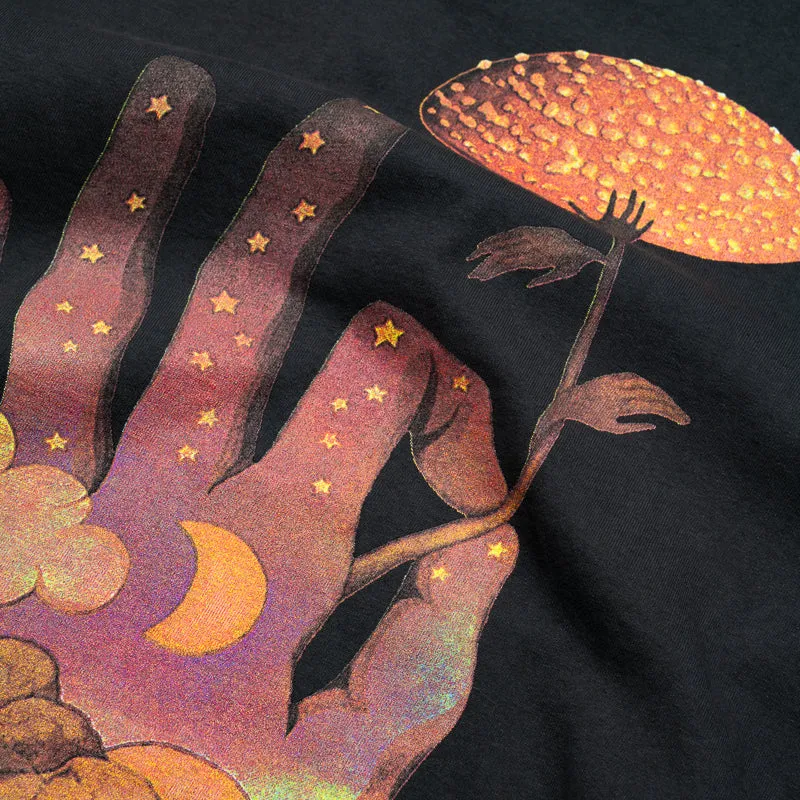 CRTFD Fly Agaric Tee - Vintage Black Family outing summer season