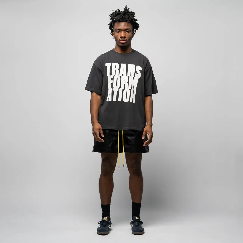 animal prints hook and eye closure CRTFD Transformation Tee - Vintage Black