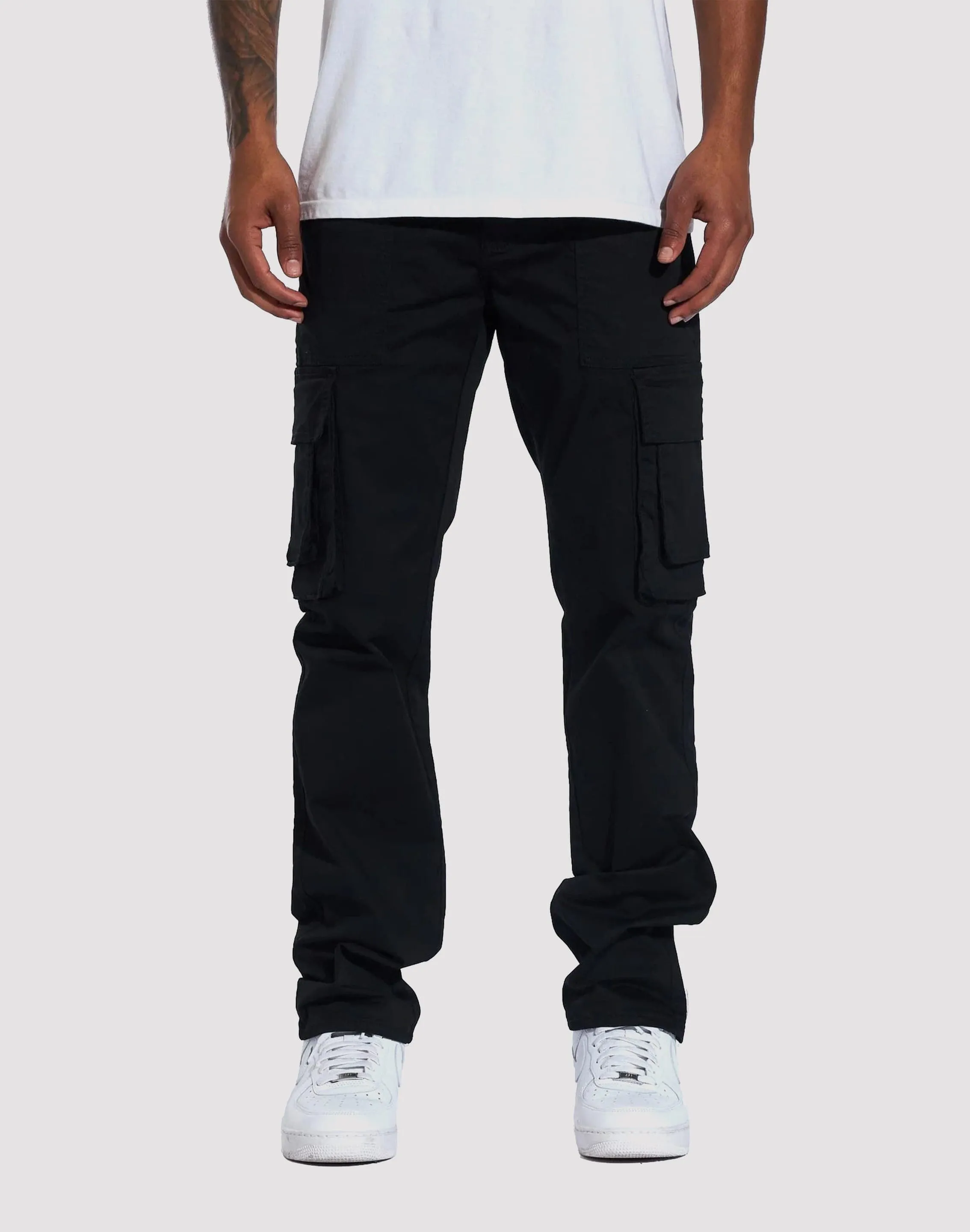 Crysp Denim Allen Cargo Pants SoftTouch Texture