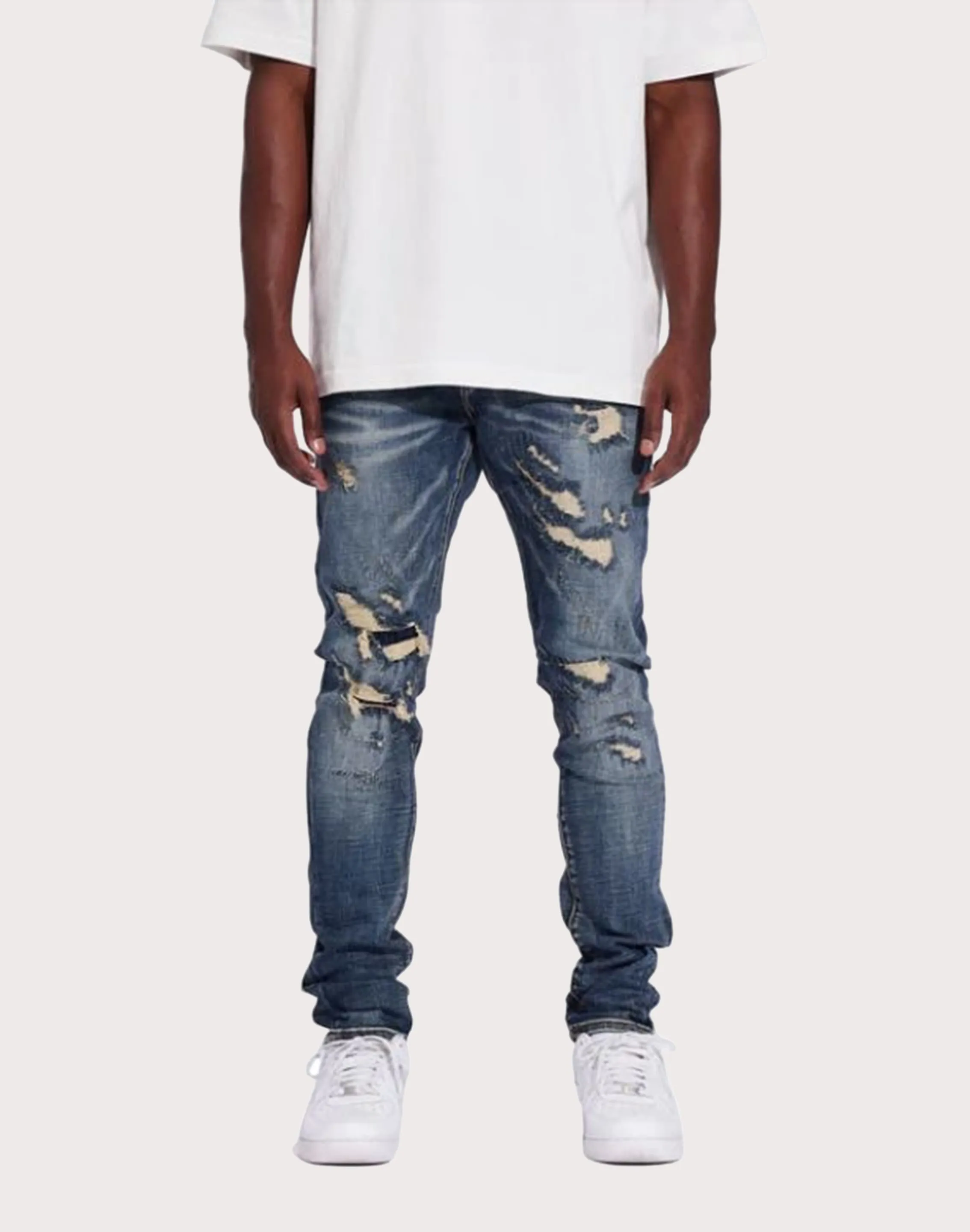 Crysp Denim Atlantic Slim Fit Jeans Japan Neat Brave Fit