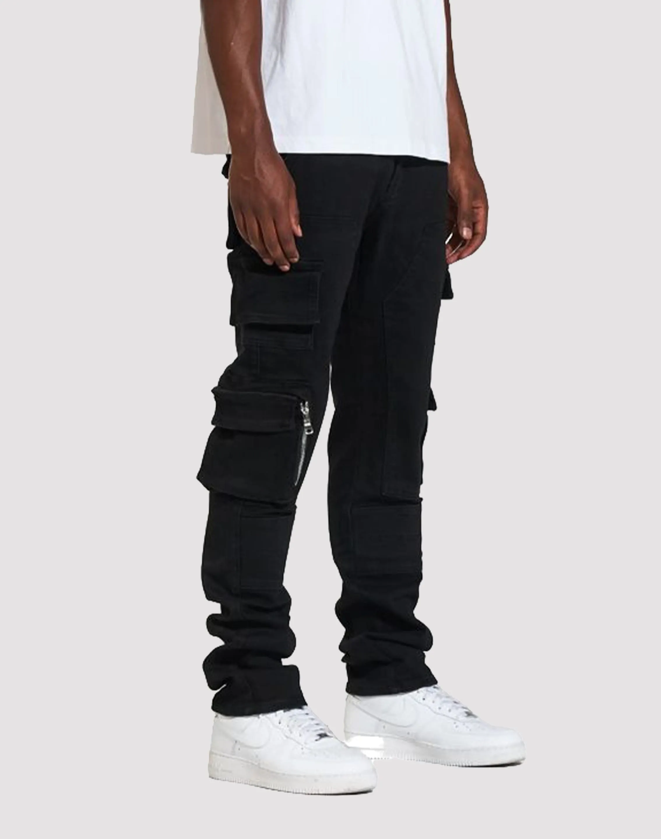 Crysp Denim Nelson Cargo Pants Work Safe Stretch Fit