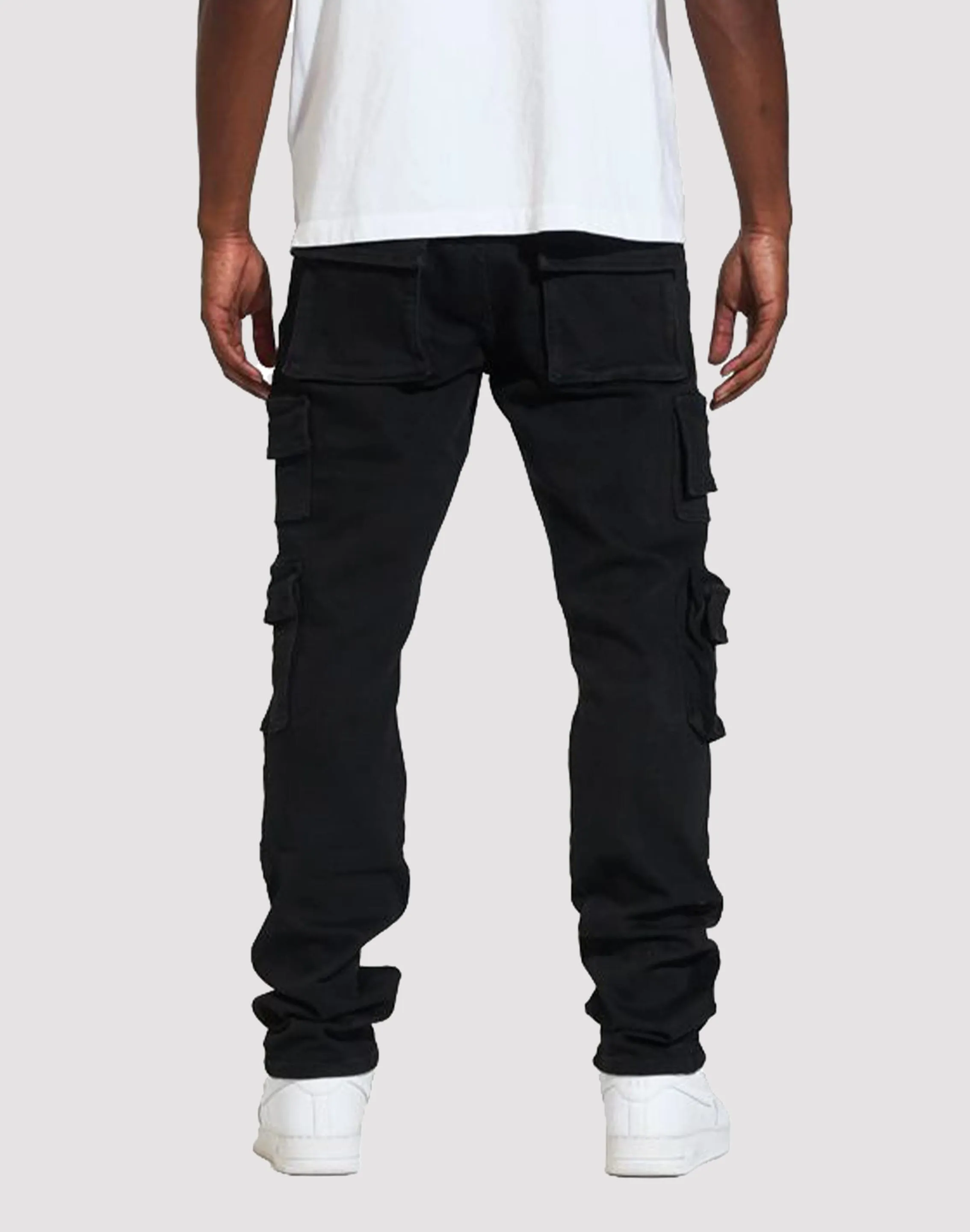Crysp Denim Nelson Cargo Pants Gentle Glow Suede Mood