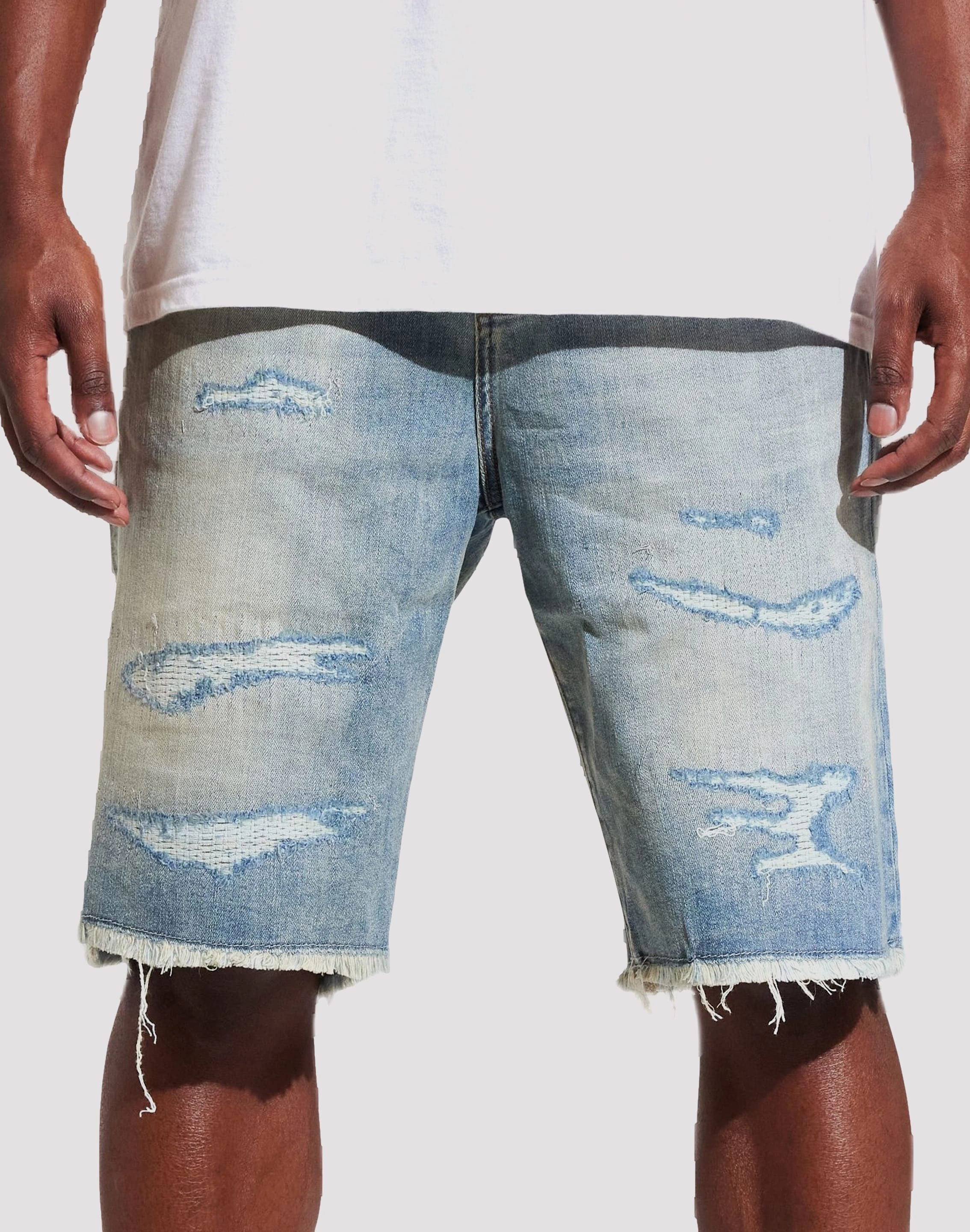Icon Glow Crysp Denim Atlantic Shorts
