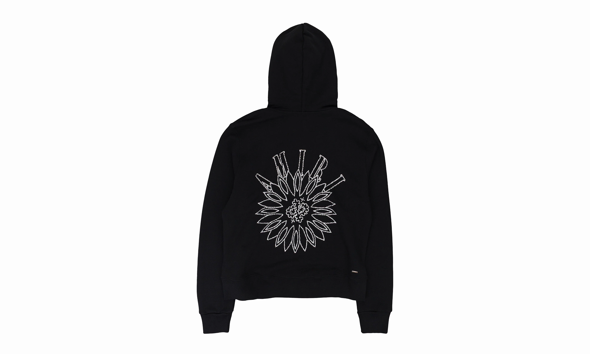 Crystal Stick Poke Hoodie "Black"