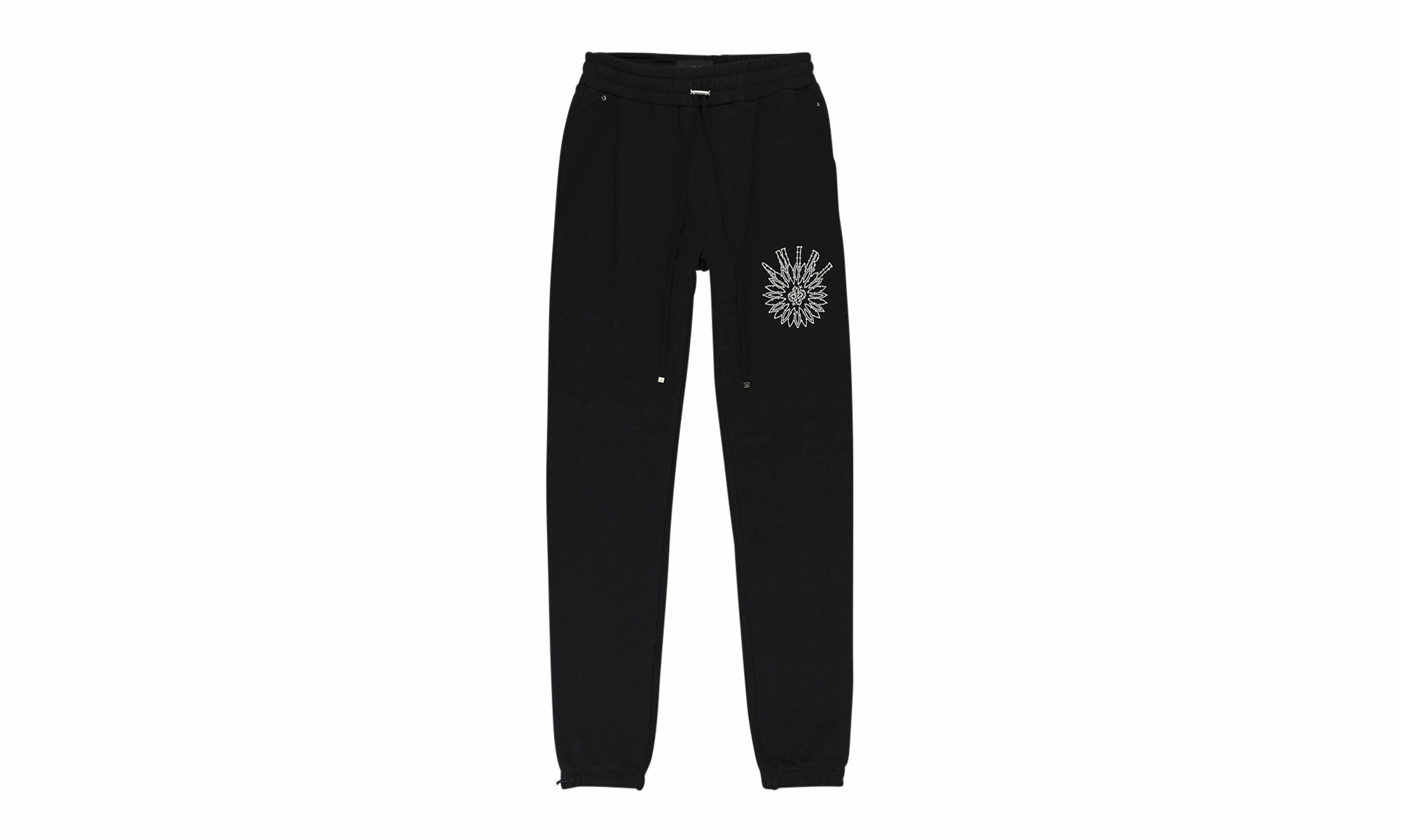CRYSTAL STICK POKE SWEATPANTS "Black"