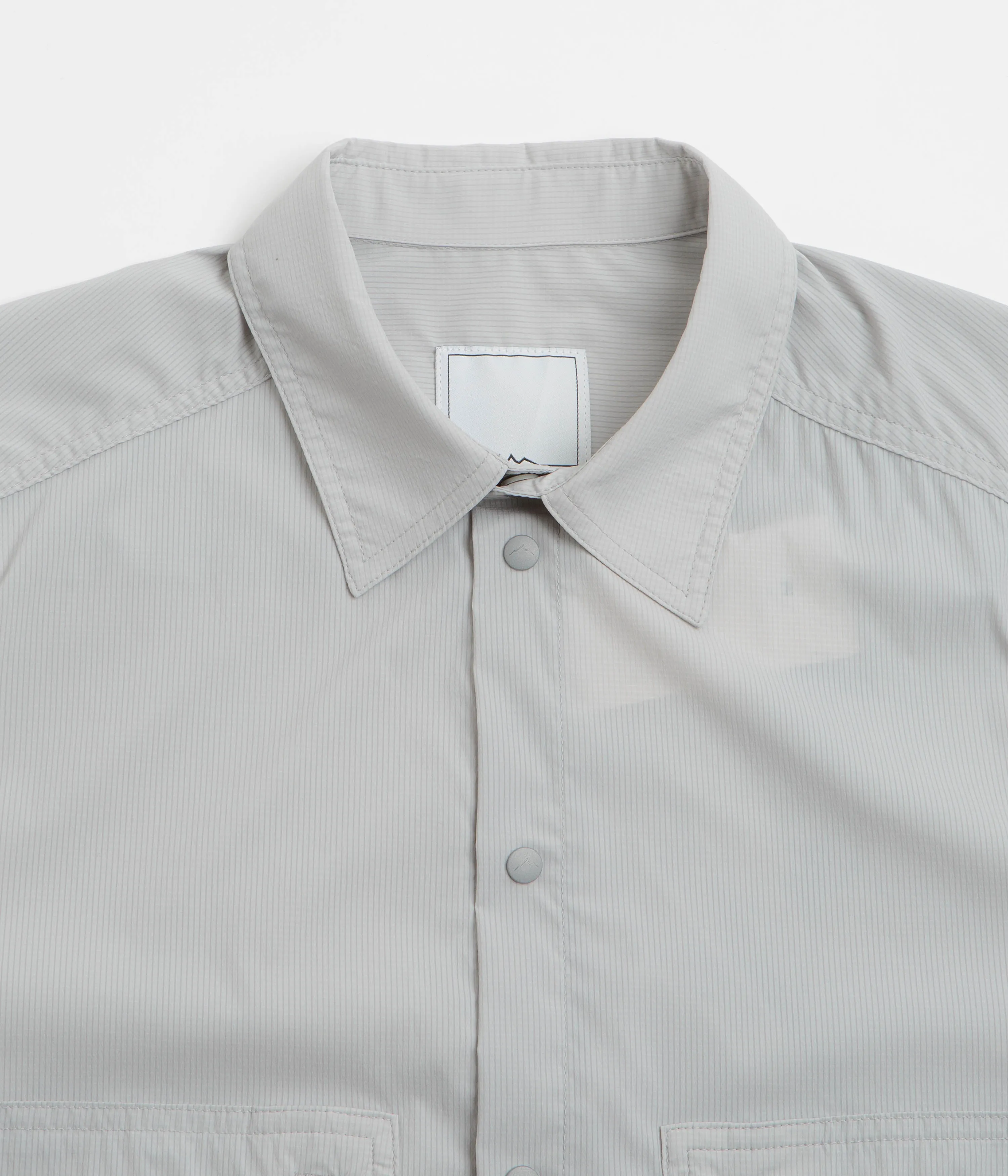 Cayl Stretch Nylon Hiker Shirt - Light Grey Fall Foliage Graduation Attire