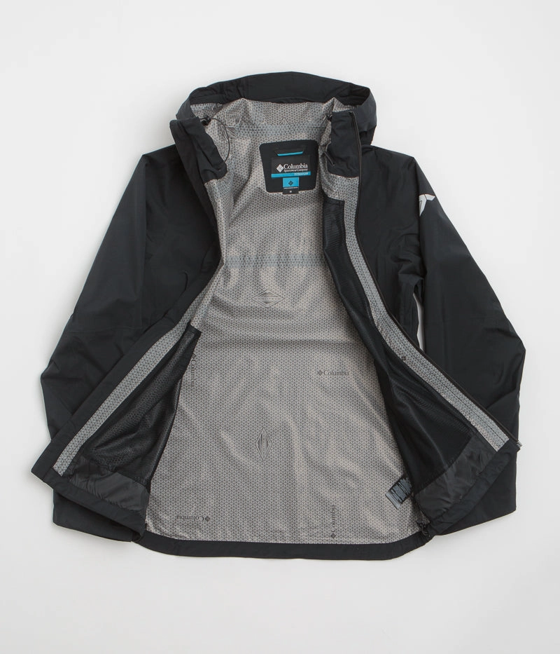 Columbia Ampli-Dry II Shell Jacket - Black Protective Outer Layer Awareness