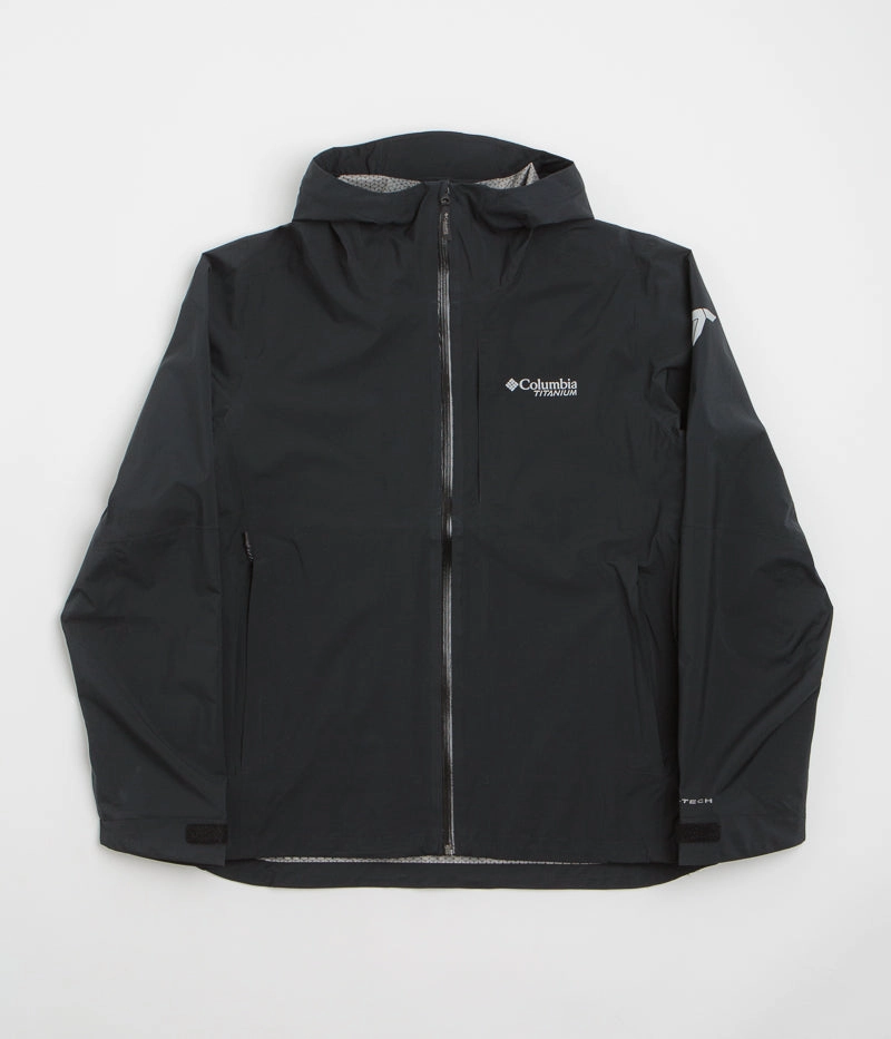 Columbia Ampli-Dry II Shell Jacket - Black Weatherproof Shell