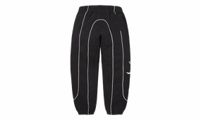 Curve Piping Sweatpants "Black"