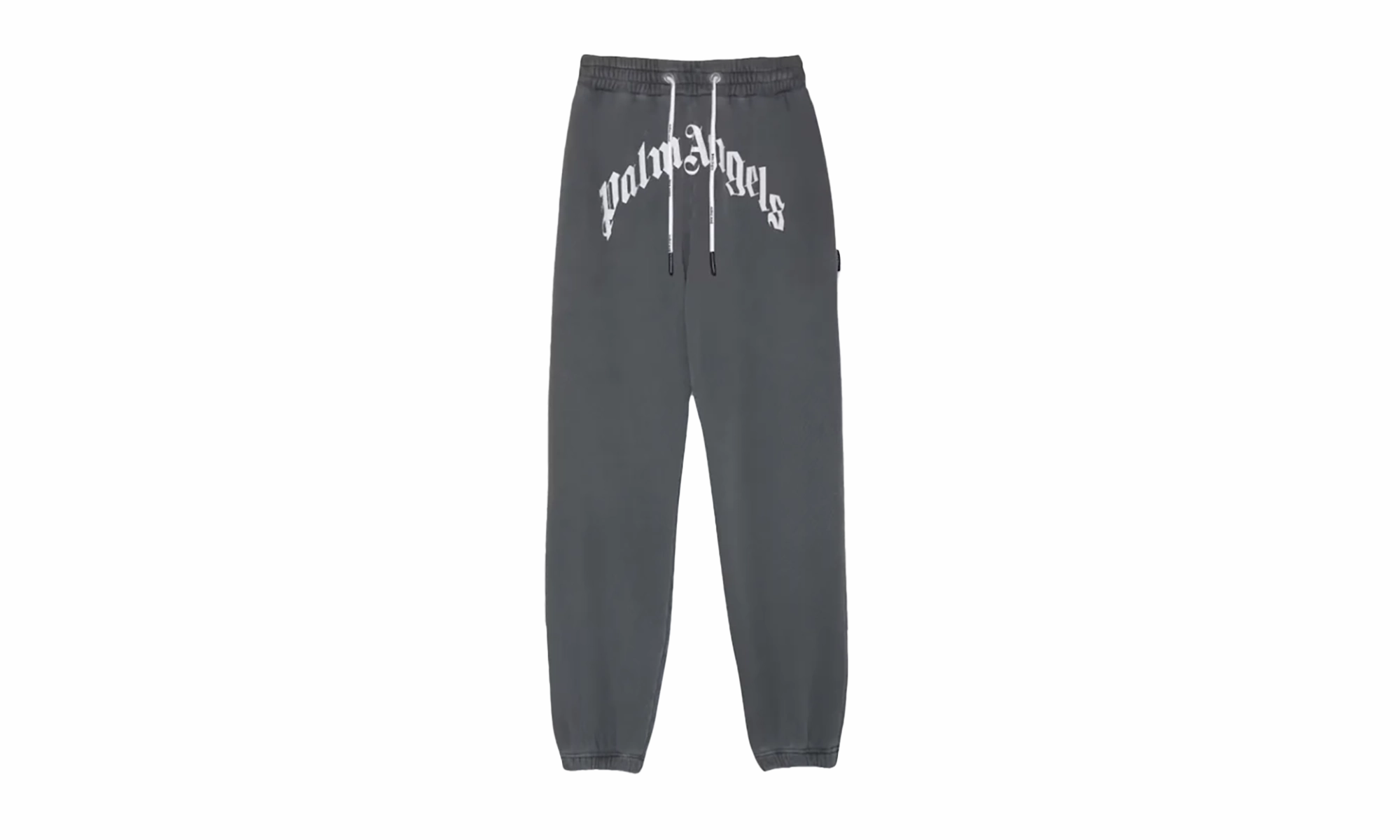 Curved Logo Sweatpants "Vintage Black"