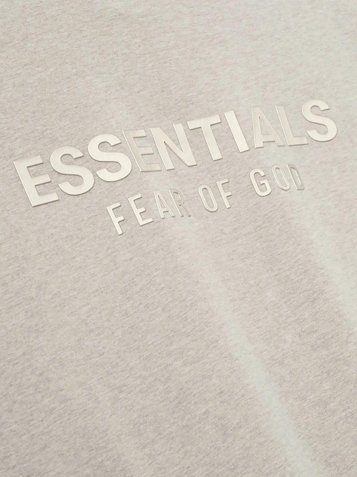 ESSENTIALS CLASSIC TEE - HEATHER STONE NonChafingEdges