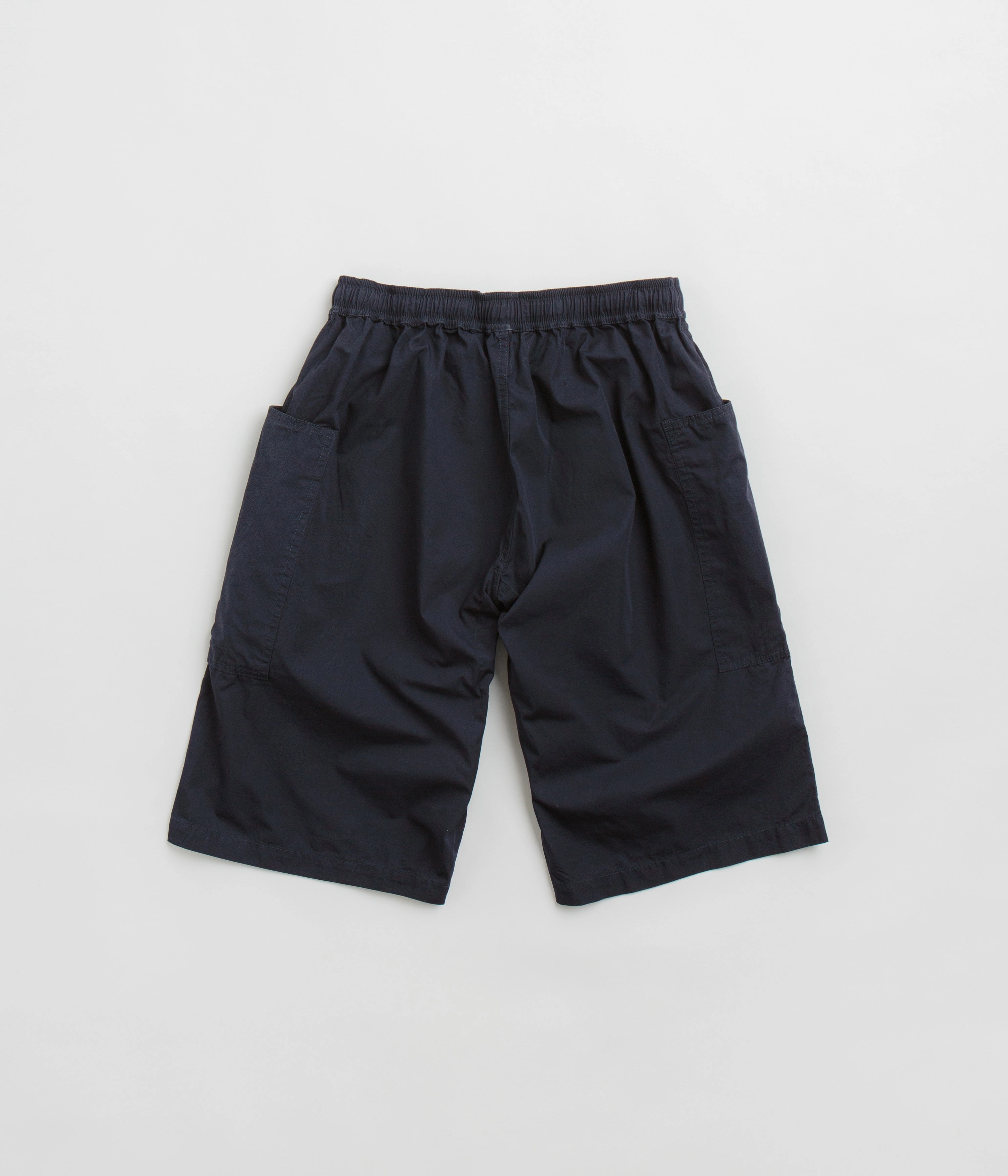 Uskees 5015 Lightweight Shorts - Midnight Blue Wrinkle Resistant Finish Stretchy Waist