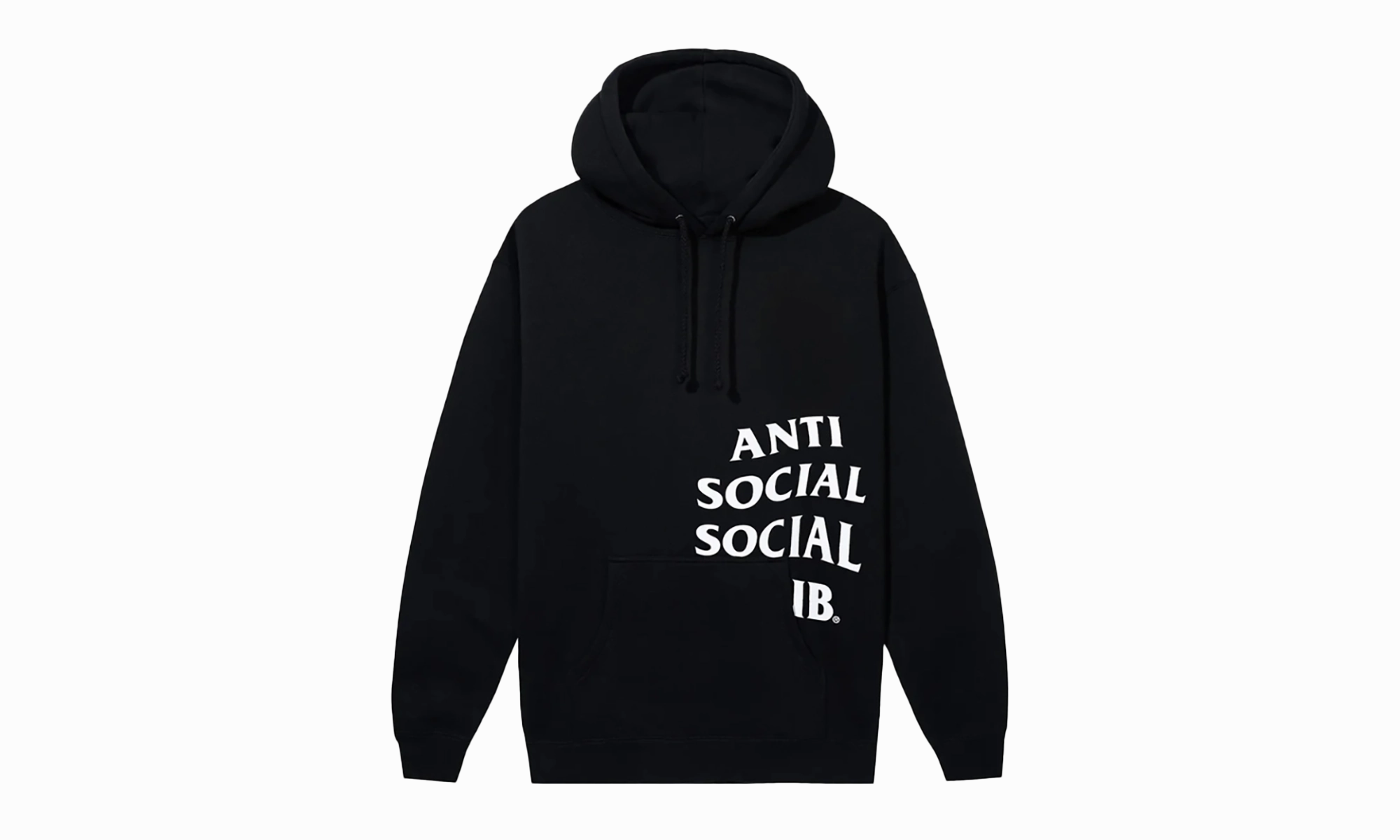 Cut Off Logo Hoodie "Black"