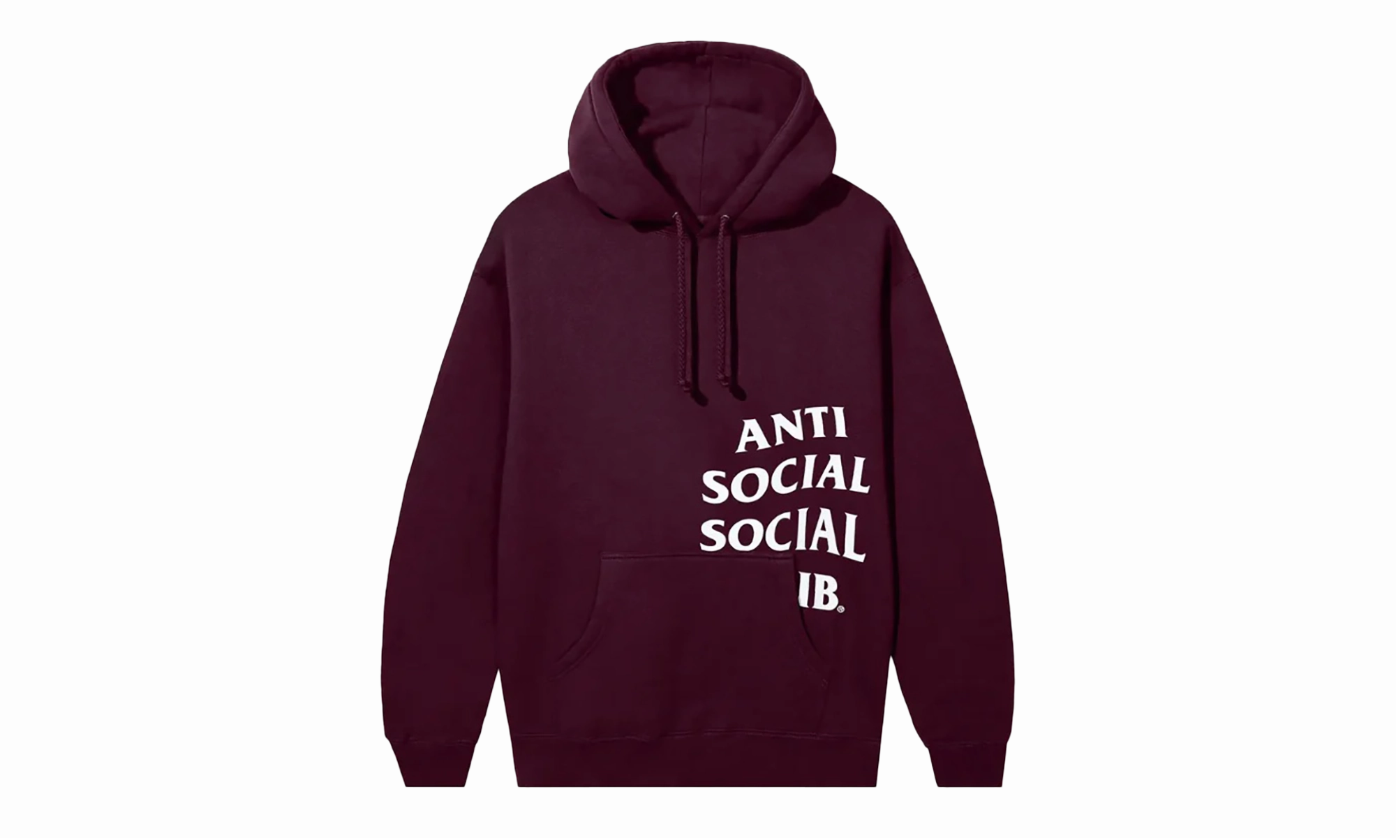 Cut Off Logo Hoodie "Brown"