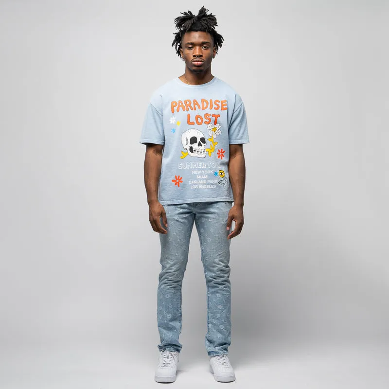 beaded hem Alchemist Paradise Summer Tour Tee - Plein Air