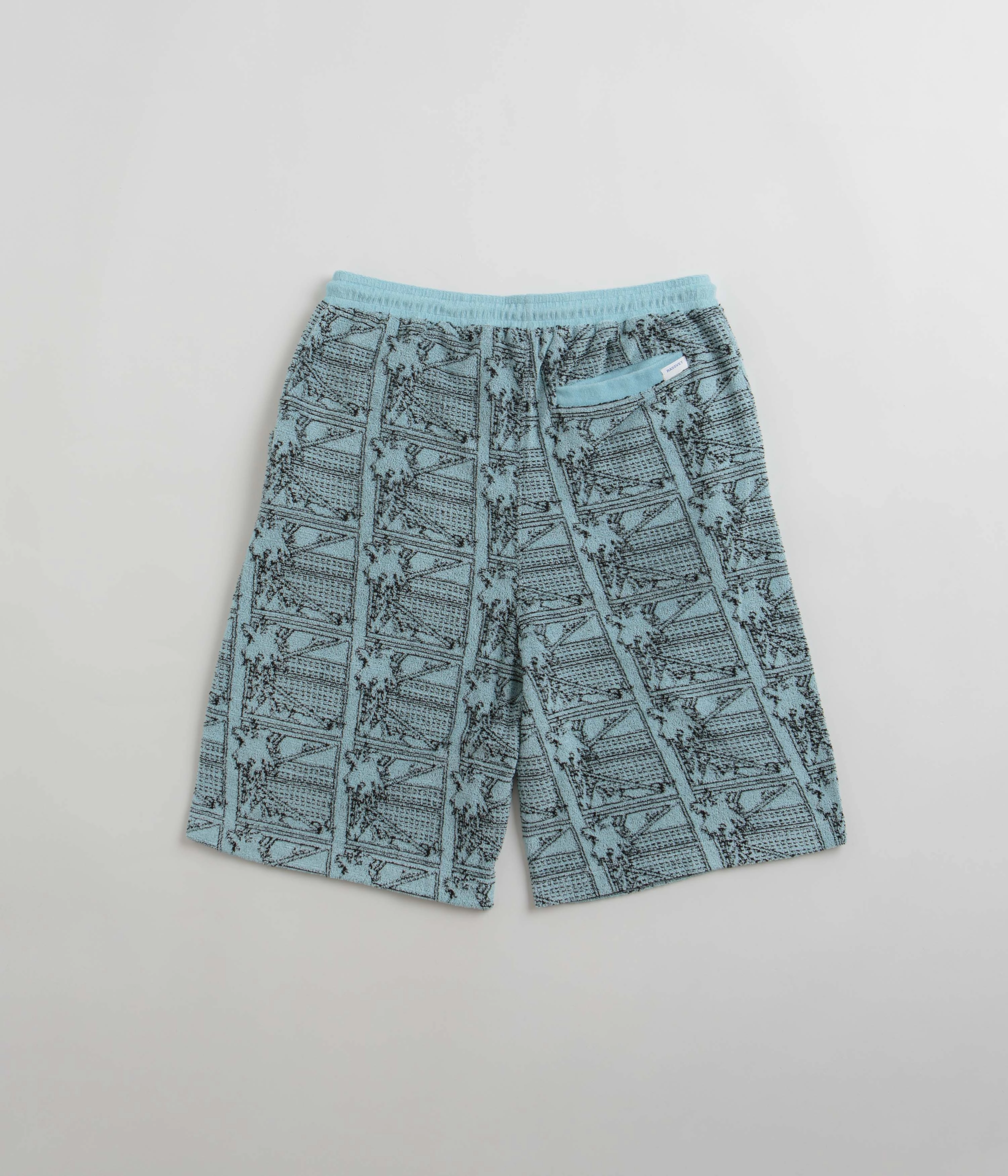 Rassvet Miami Terry Shorts - Light Blue Birthday gift Four Way Stretch Fabric