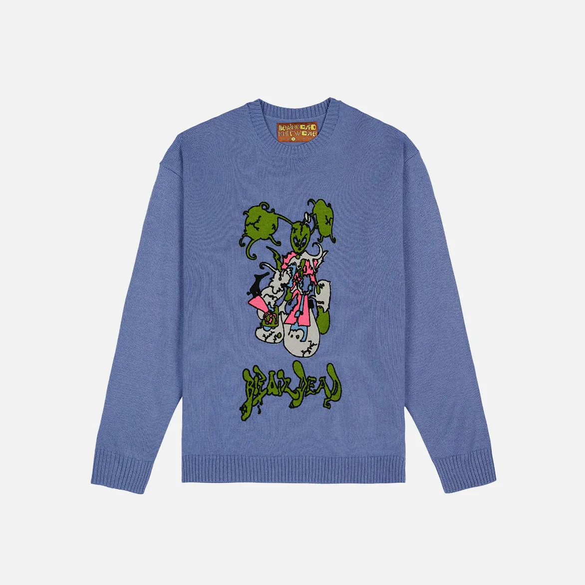 Nature Base CYBER BUNNY SWEATER - BLUE