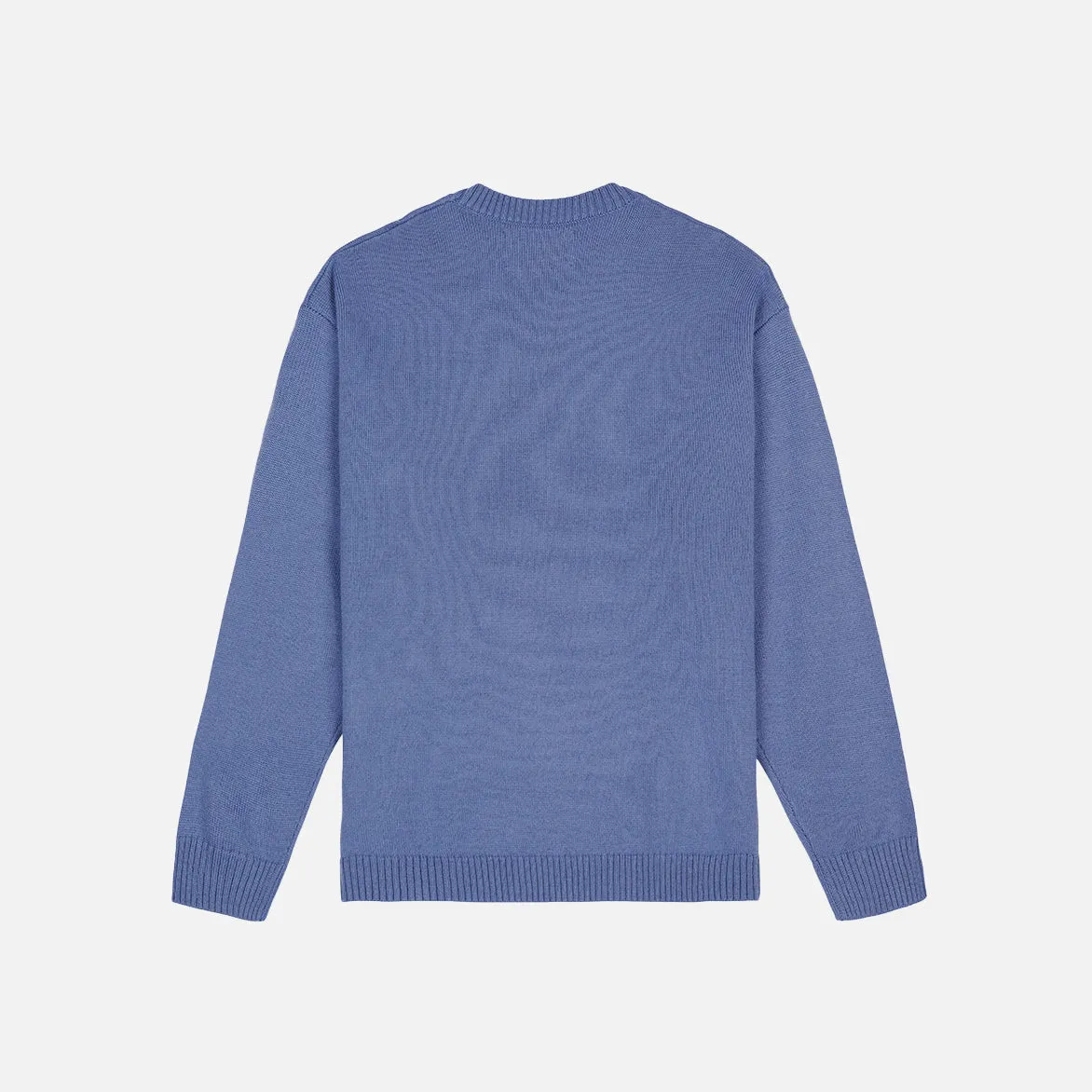 CYBER BUNNY SWEATER - BLUE Firm Leather PillingResistant