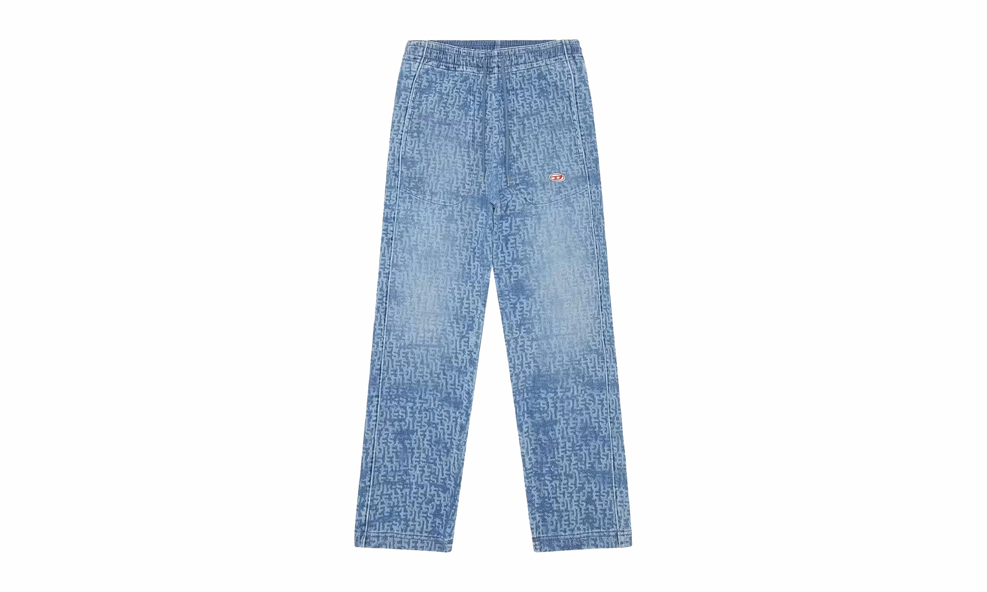 D-MARTIANS-NE Sweat jeans "LIGHT BLUE" Casual Cool Simple clothing