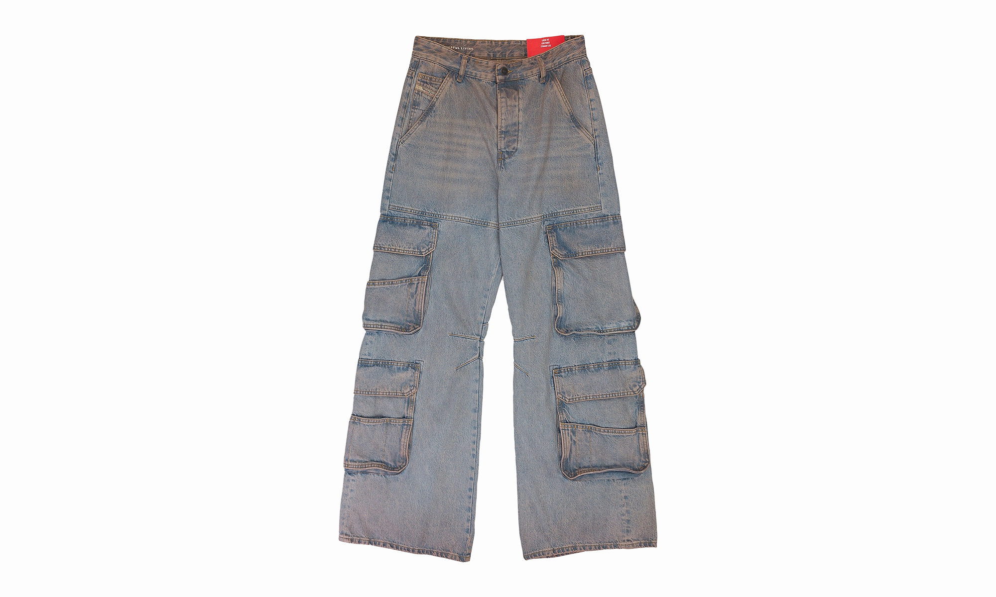Traveler Gear Winter Warmth Smooth D-SIRE-CARGO-D JEANS BLUE "Blue"
