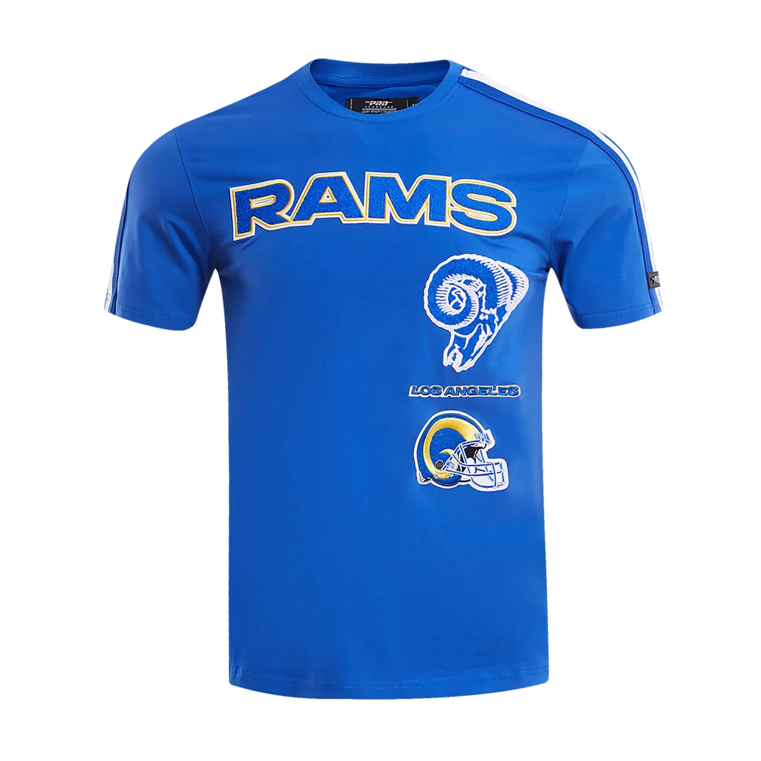 Los Angeles Rams Retro Tee -Mens Vision Glow BiasCut Trims