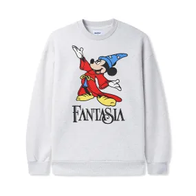 product neon energy product anniversary charm Butter Goods x Disney Fantasia Crewneck - Ash Grey