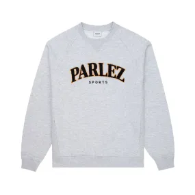 Parlez Varsity Sweatshirt - Heather Grey mountain style Anti Pilling