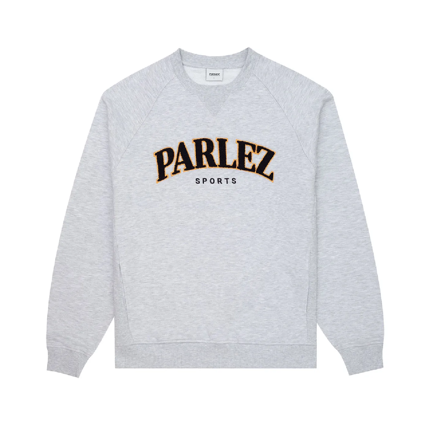 Parlez Varsity Sweatshirt - Heather Grey mountain style Anti Pilling