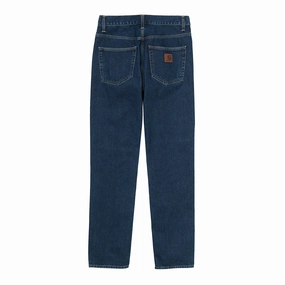 Textured Vibrant Secure Closure System Carhartt WIP Klondike Pant - Blue Stone Washed