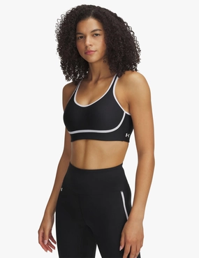 Sports fans Infinity Mid Piped Sports Bra - Black/White