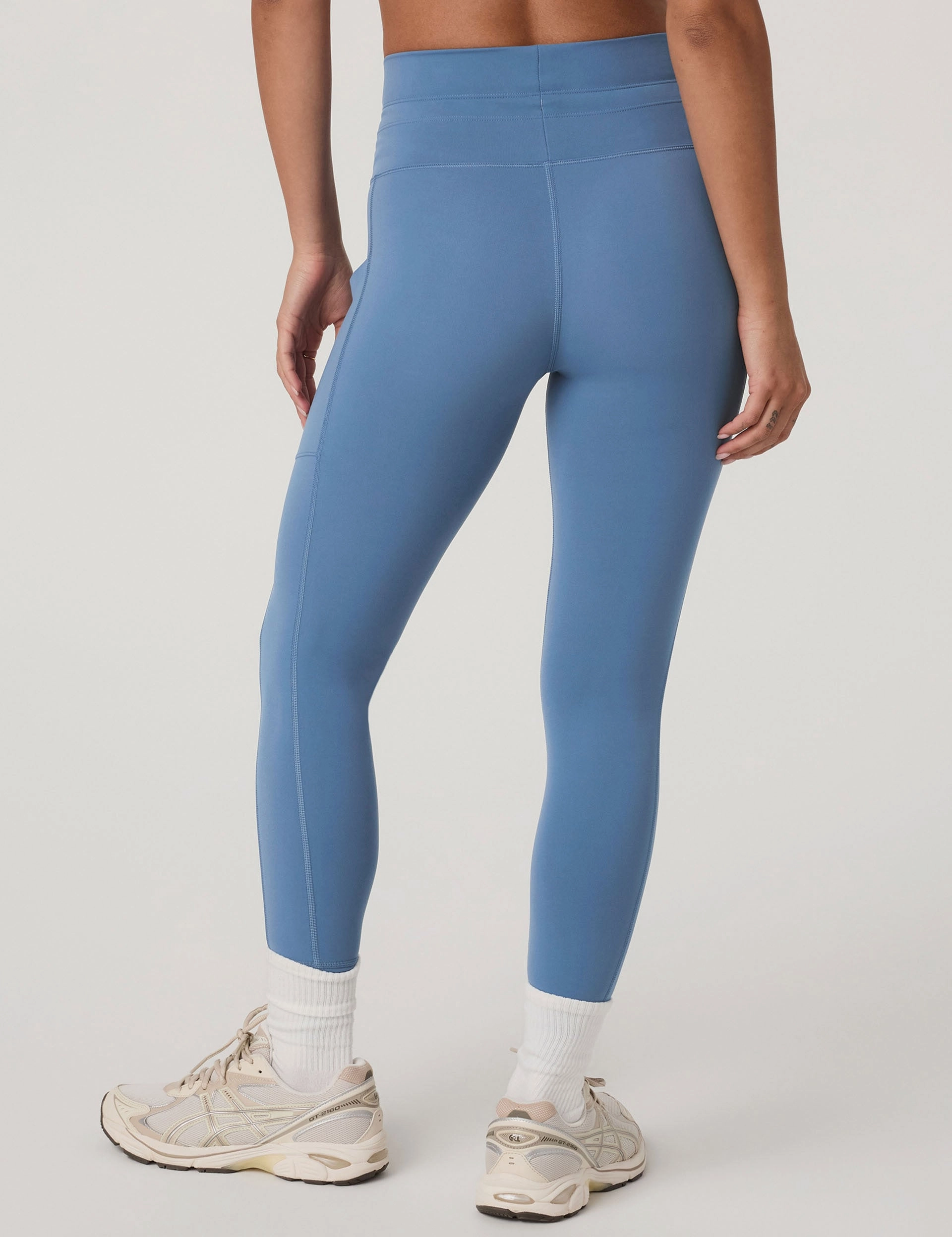 Daily Pocket Legging - Light French Blue Tall Fit Shape Retain Travel Outfit Tall Fit