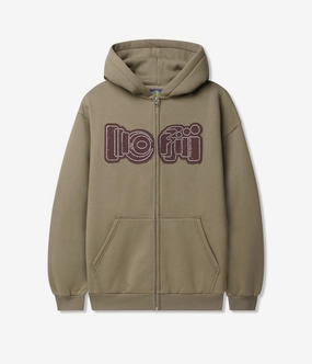 Lo-Fi Accelerate Zip-Thru Hood product animal print wildness Wrinkle Resistant