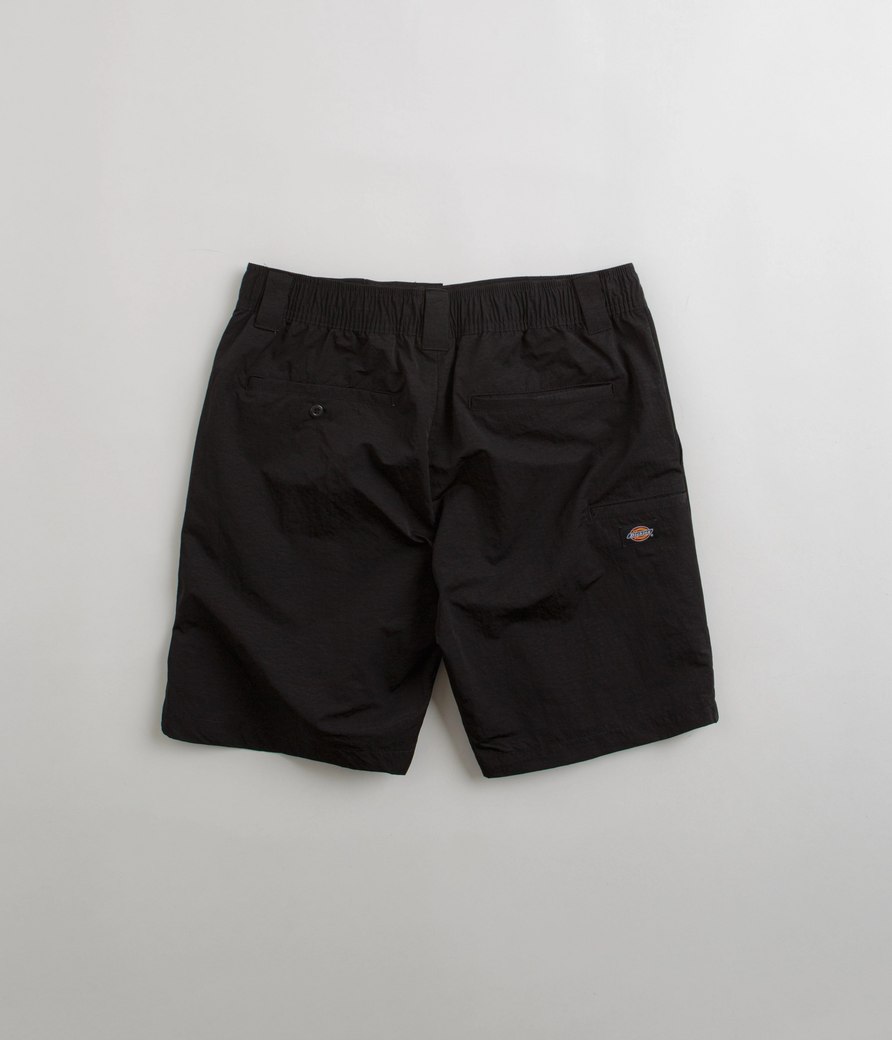 Cool Breeze Snag Free Zipper Dickies Fincastle Shorts - Black