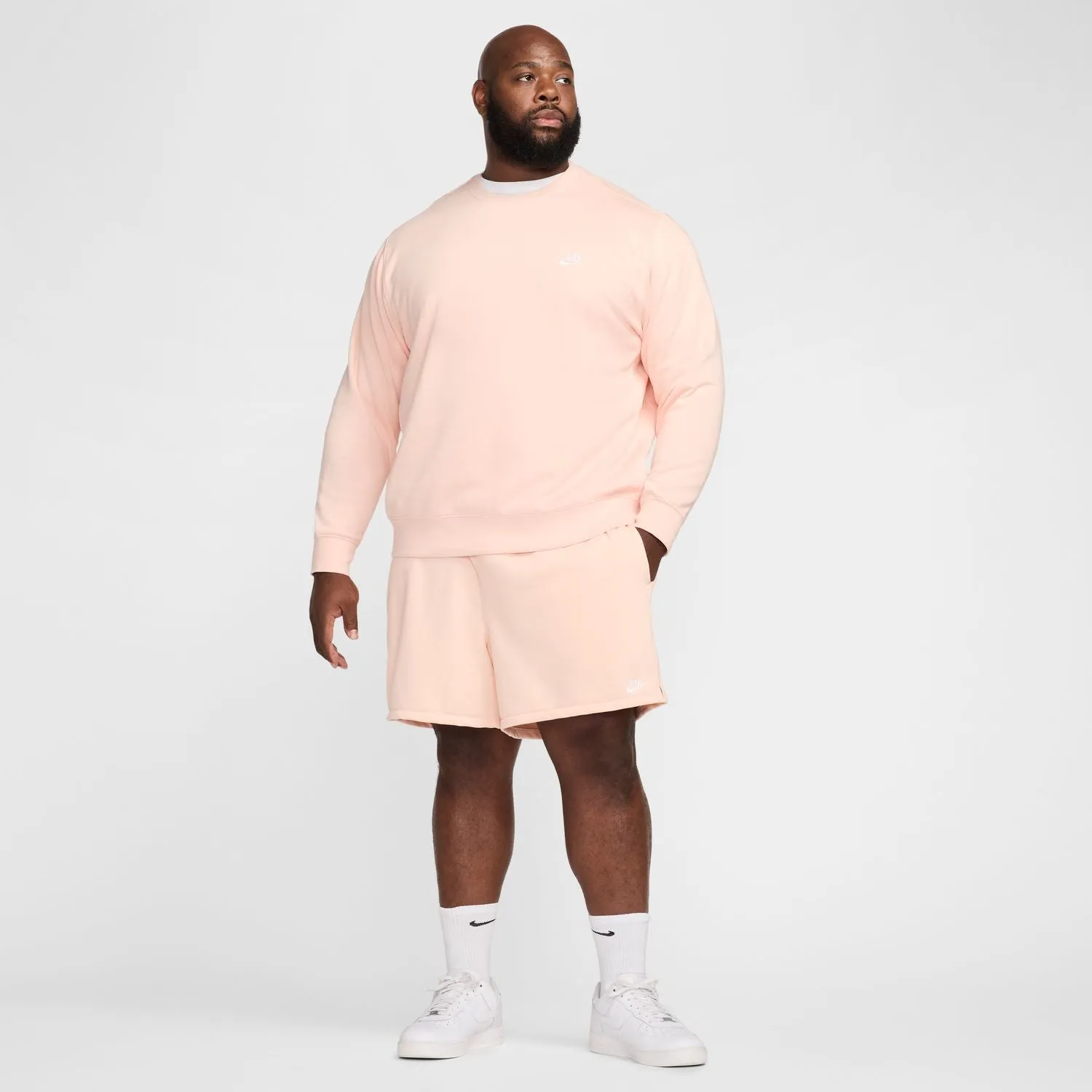 Club Fleece Crew - Mens UVProtective Coating WrinkleResistant Fabric