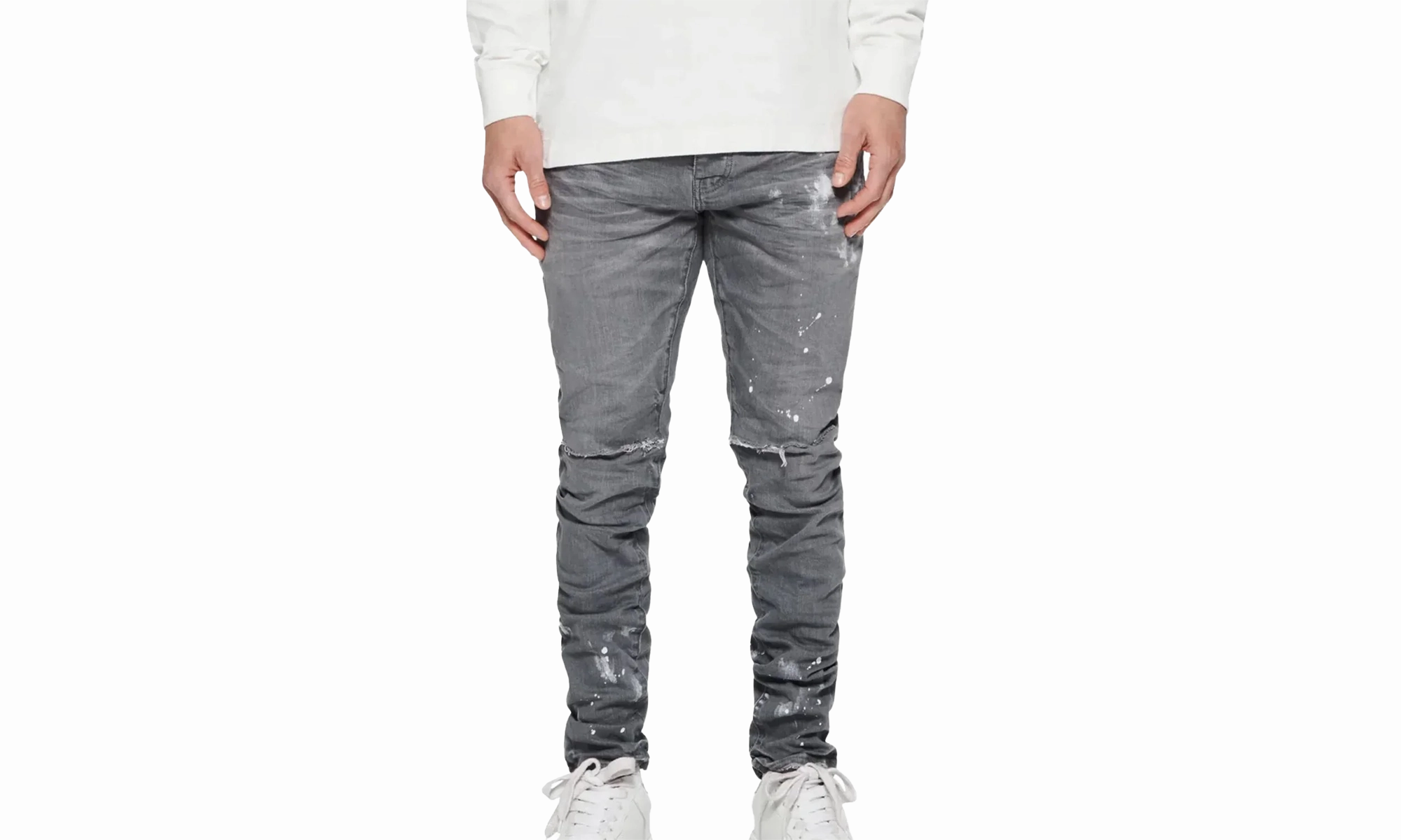 Clean Piece Dapple Vintage Rip Jeans "Denim"