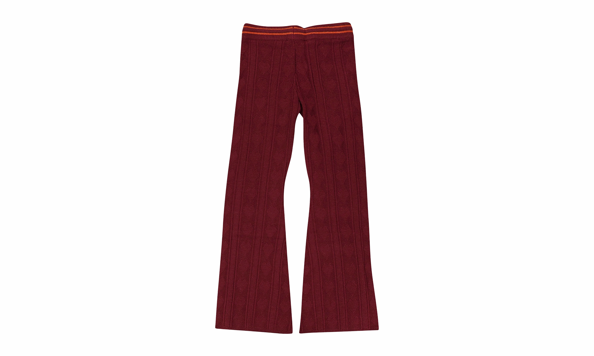 DASIY LANE KNIT JOGGERS & SWEATPANTS "Red"