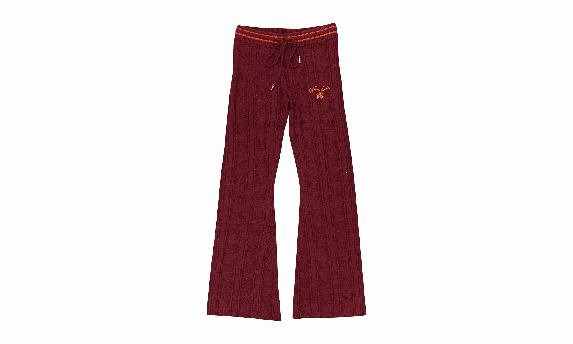 DASIY LANE KNIT JOGGERS & SWEATPANTS "Red"