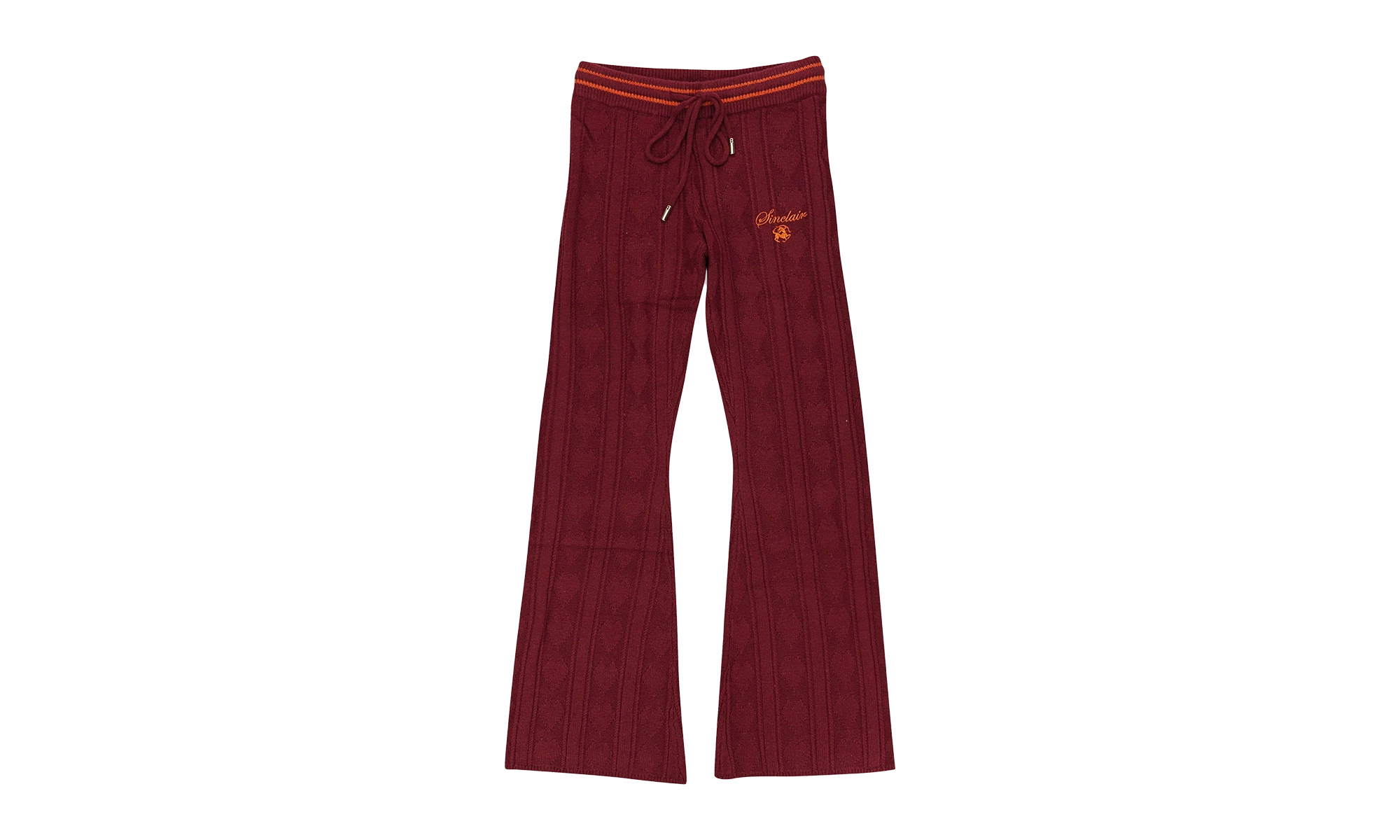 DASIY LANE KNIT JOGGERS & SWEATPANTS "Red"