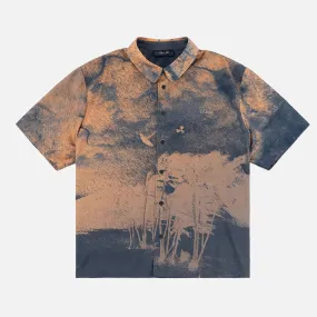 Legend Fit DAY OFF BUTTON UP - PEACH