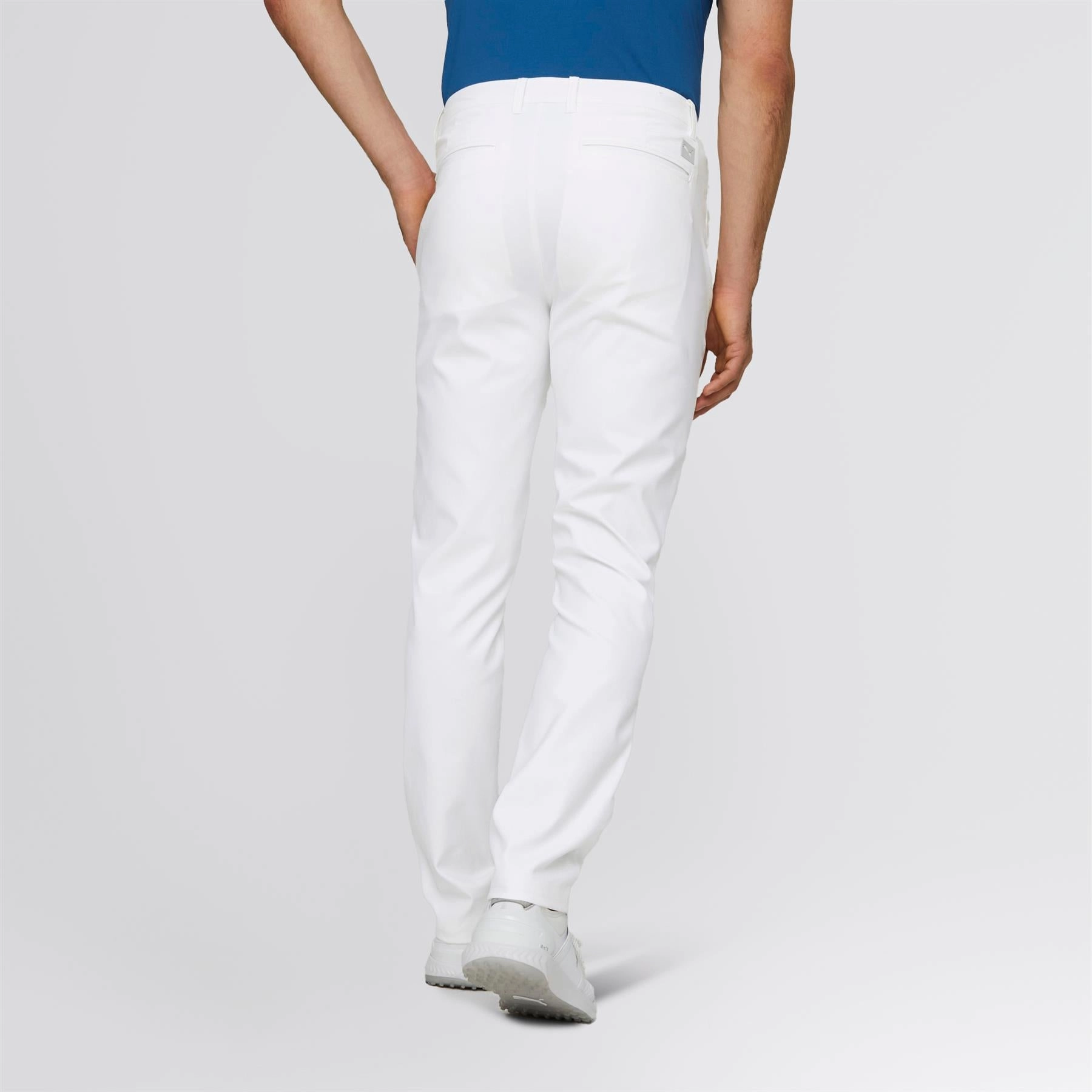 Dealer Tailored Pants White Glow Form Fitting