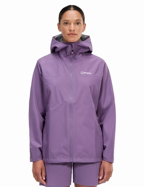 PFC Free Treatment High Collar Structure Deluge Pro 3.0 Waterproof Jacket - Aura