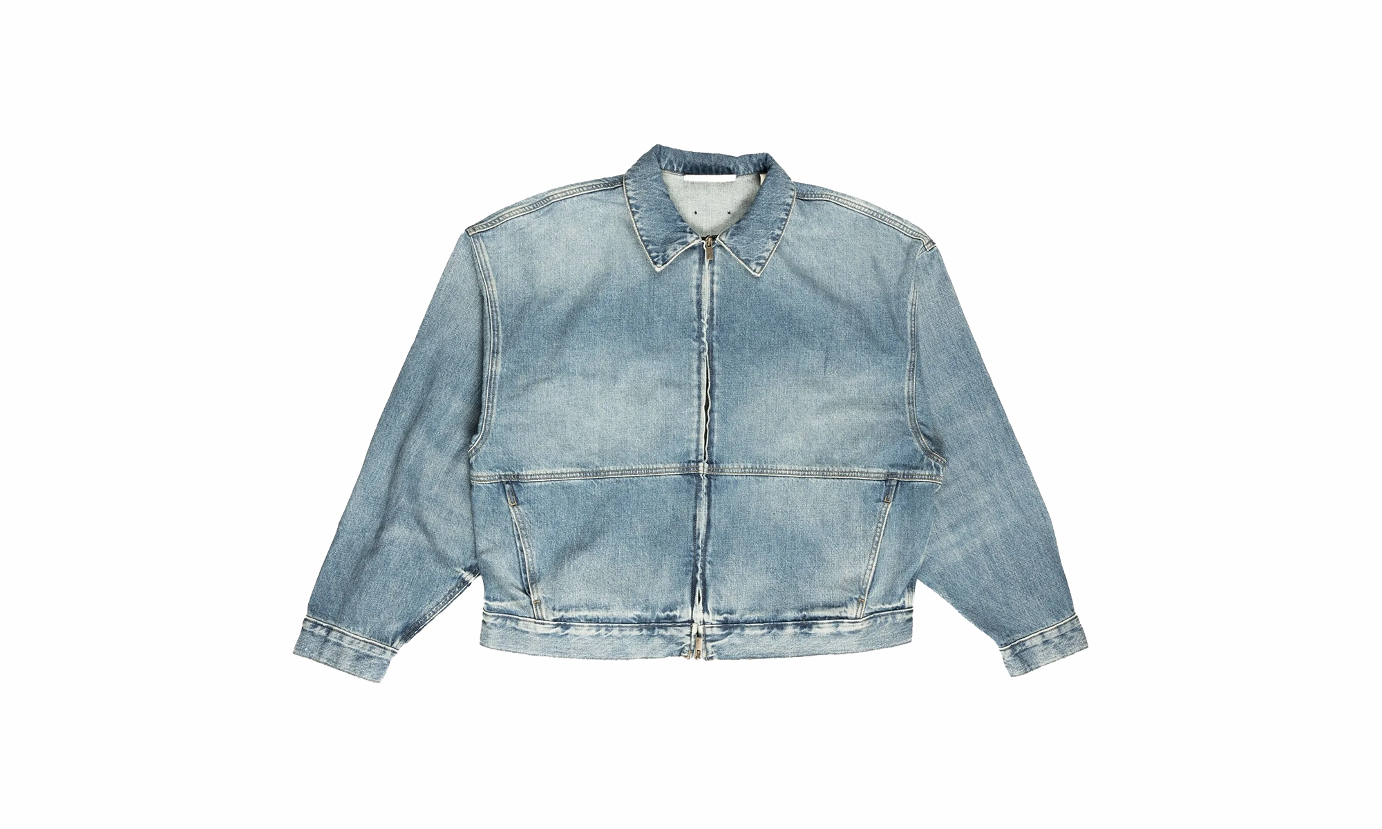 Denim Trucker Jacket "Classic Blue" SheerLayeredPanels