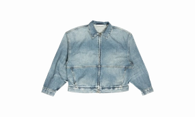 Denim Trucker Jacket "Classic Blue" SheerLayeredPanels