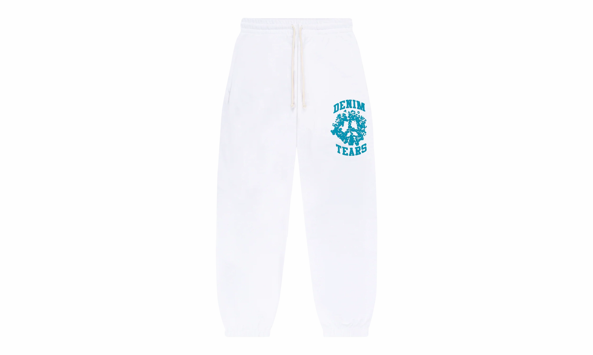 Denim University Sweatpants "White"